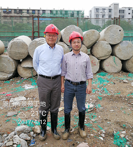 厦门项目再创入岩纪录bti体育智能董事长何清华亲赴一线