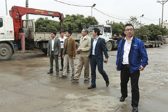 新年献礼bti体育智能9台SWDM25旋挖钻机征战越南