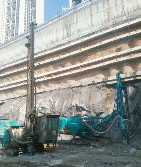 绿色施工‖一份来自深圳的bti体育智能凿岩利器满分答卷