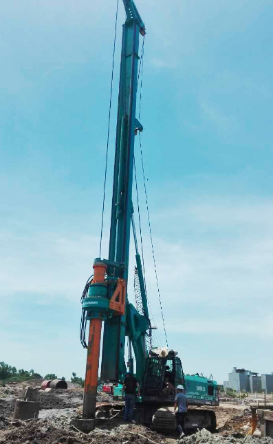 新年献礼bti体育智能9台SWDM25旋挖钻机征战越南