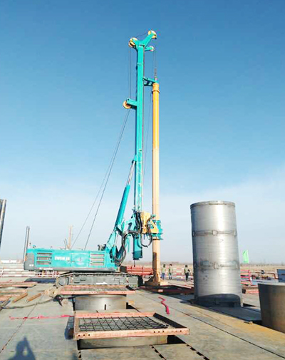 火快的悍将！宁夏地质局大赞bti体育智能旋挖钻机