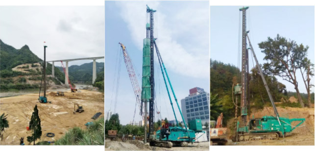 国产的高慢！bti体育智能SWCH600-125M全液压履带桩架