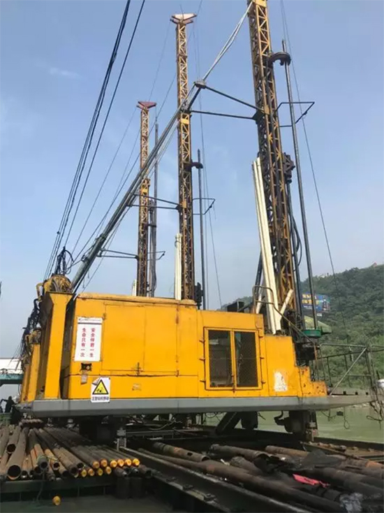 打造长江黄金水路！bti体育智能航路钻机轻松搞定水下礁石