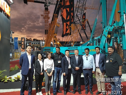 bti体育绿闪灼印度工程机械展