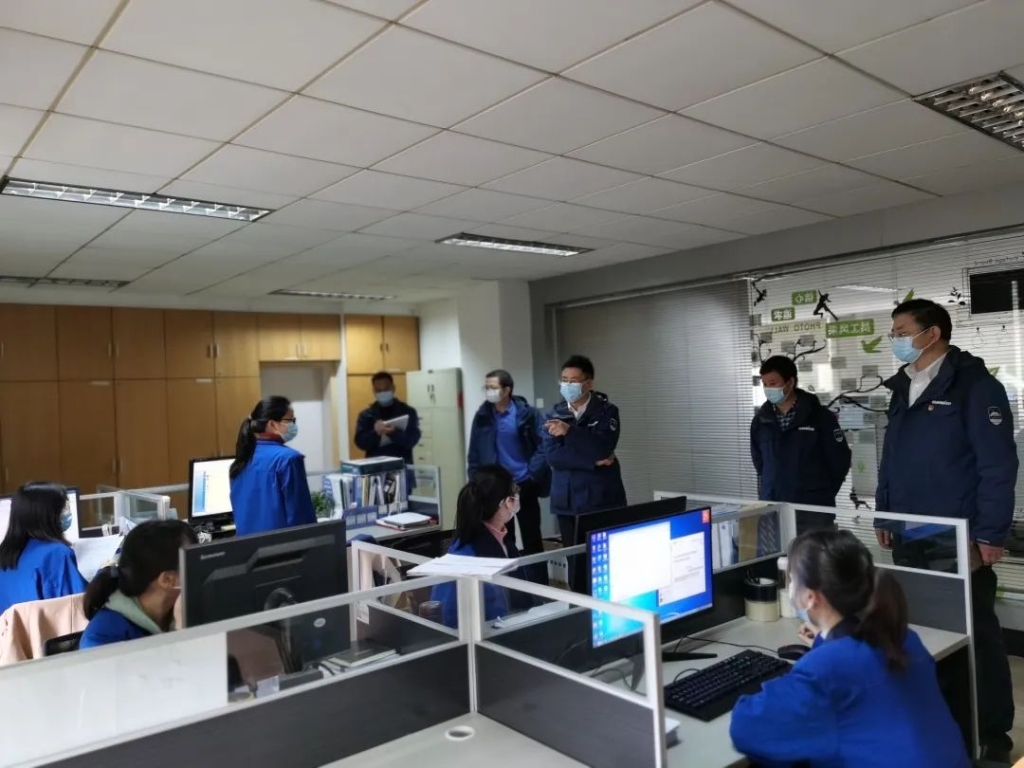 疫情未过，岂可松弛？总经理带队查抄防疫工作