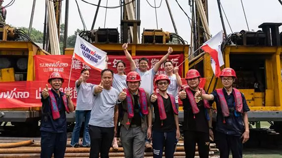 打造长江黄金水路！bti体育智能航路钻机轻松搞定水下礁石