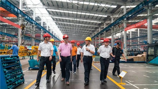 广州市国资委党委书记、主任陈浩钿光临bti体育智能调查领导