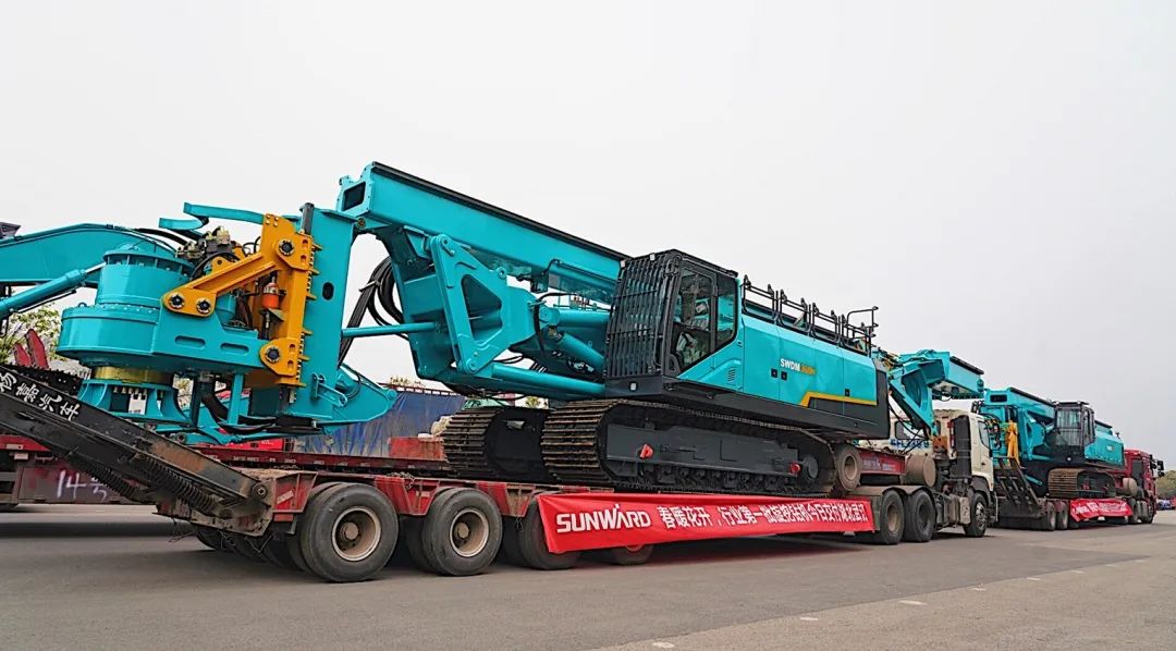 复工复产，首批旋挖钻机