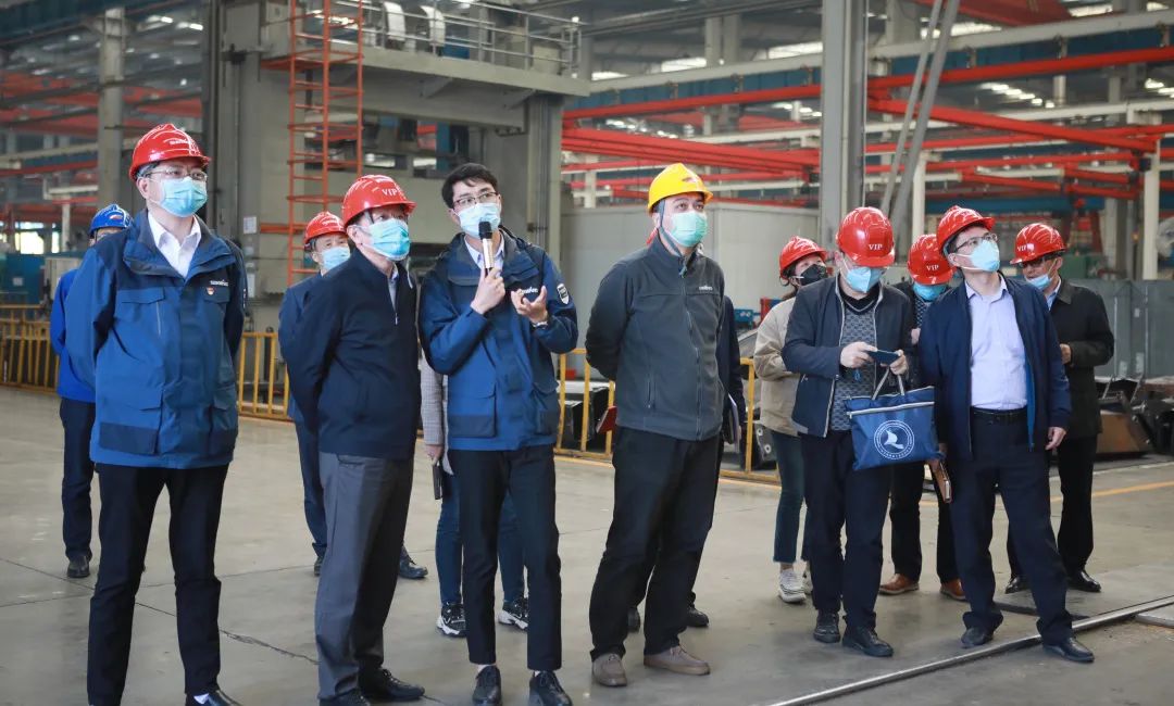 宁夏工信厅副厅长张伟一行调研bti体育智能