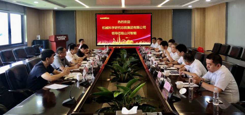 机械科学钻研总院李建友一行来访互换