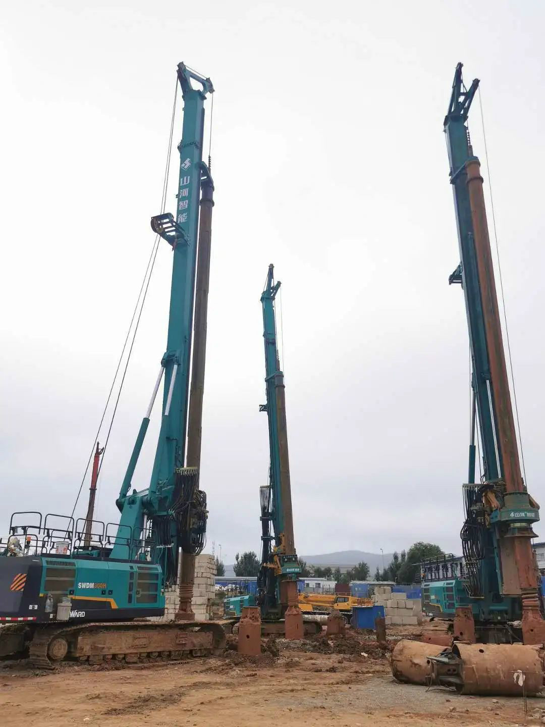 效能两倍于敌手！bti体育智能旋挖钻机大连扬威名