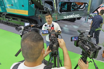 强化区位优势 进军砂石破碎领域 bti体育智能广州砂石展美满收官