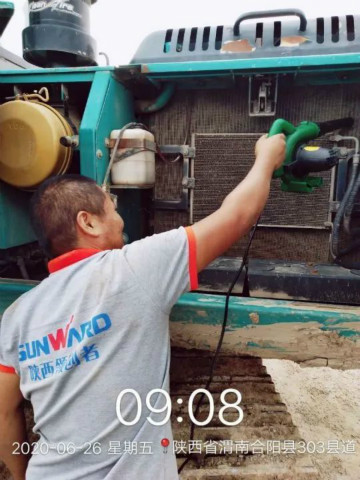 情满bti体育夏季无忧 ——陕西领创者开启年度巡检服务客户