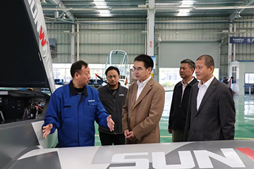 民航中南局副局长陈维调研bti体育科技