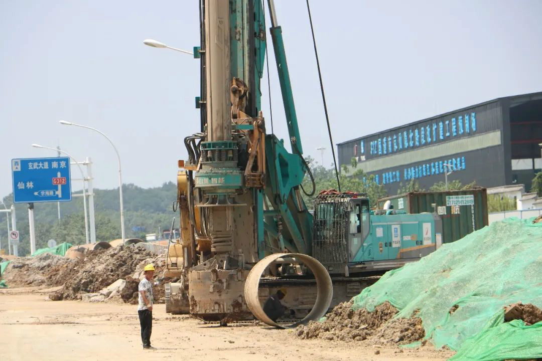 强悍阐发赢青睐！bti体育智能360H旋挖钻助力南京312国路改扩建