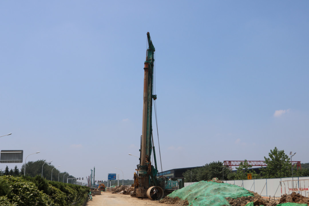 强悍阐发赢青睐！bti体育智能360H旋挖钻助力南京312国路改扩建