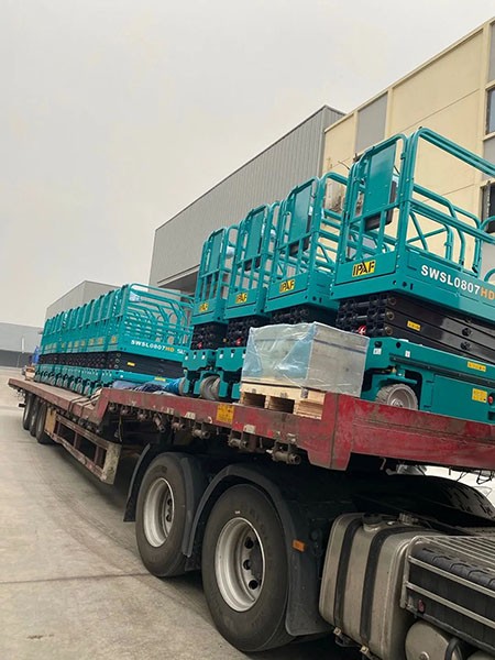 新年伊始，bti体育高机再次发货华南市场