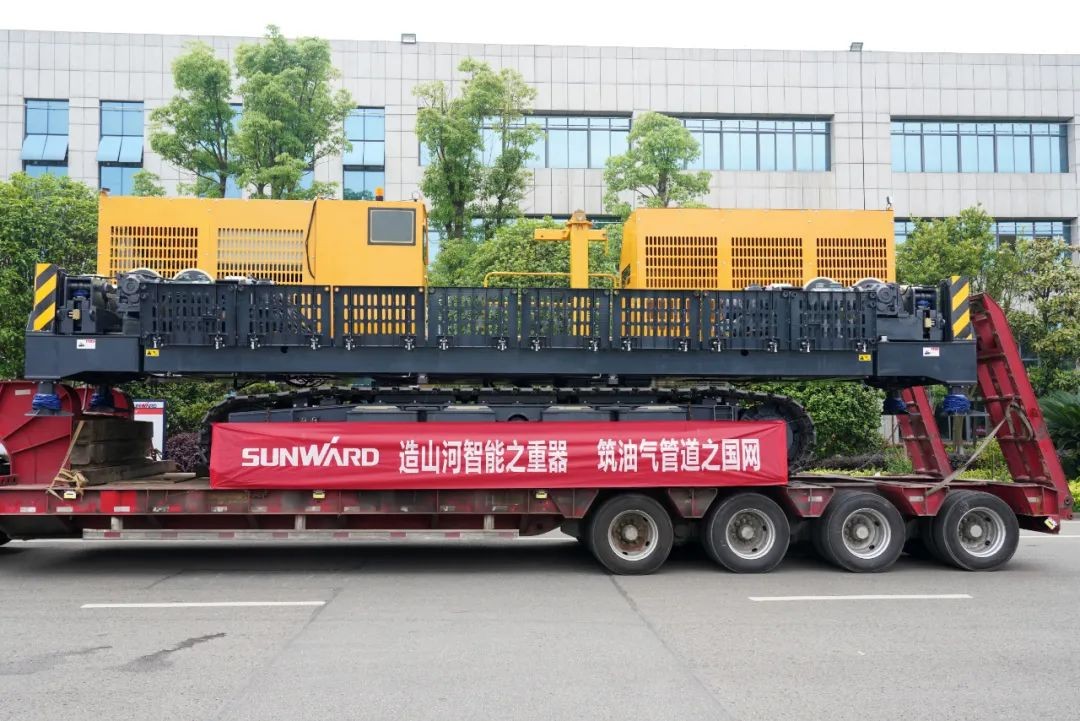 bti体育智能世界首台套油气管路设备发往国度沉点工程