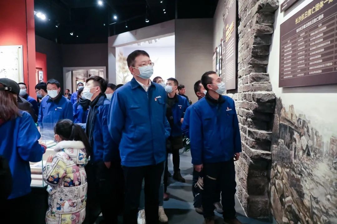 觅红色汗青 践初心使命——bti体育智能整个党员赴长沙党史馆发展主题党日活动