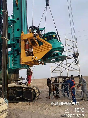 bti体育旋挖钻机在“殒命之海”谱写新篇章