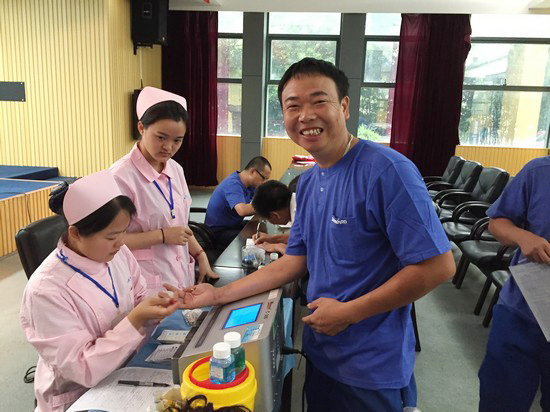 血液衔接你我大爱感动星城——记bti体育智能2016年夏季无偿献血活动