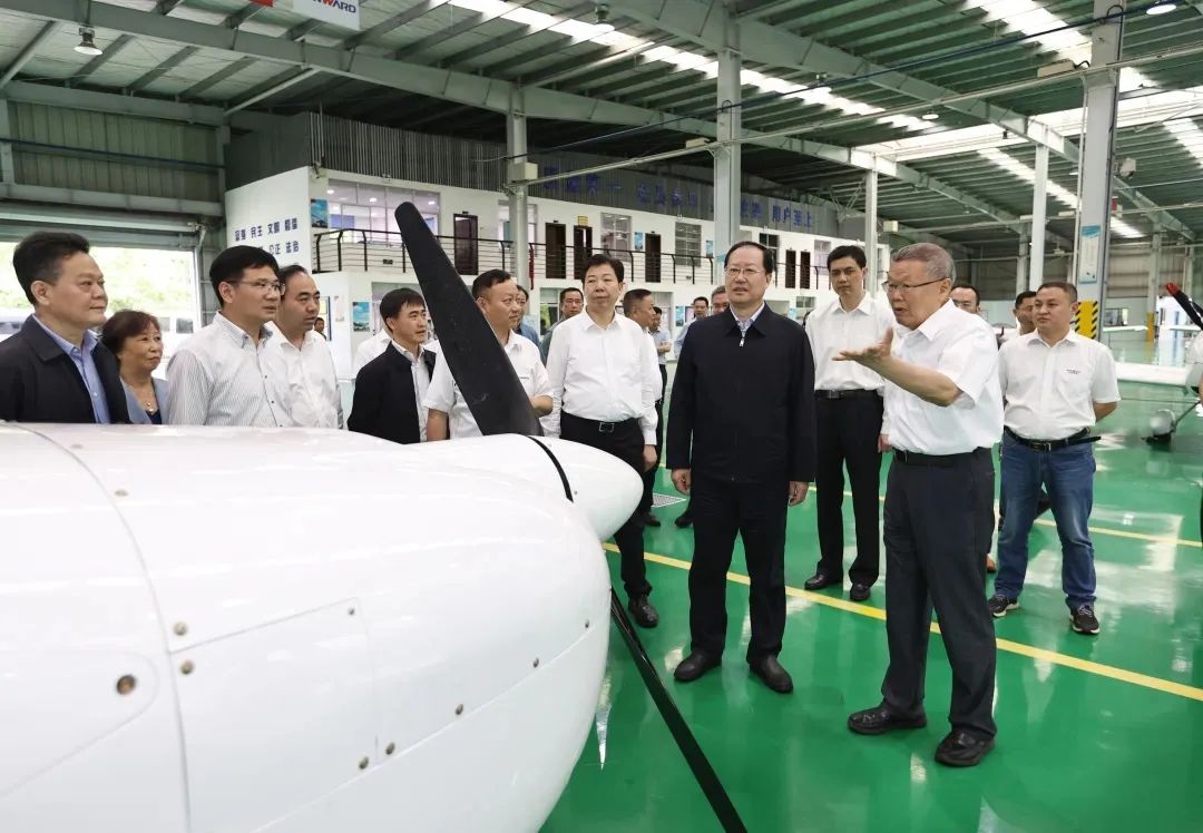 毛伟明调研bti体育科技：打造全国一流的通用航空产业基地