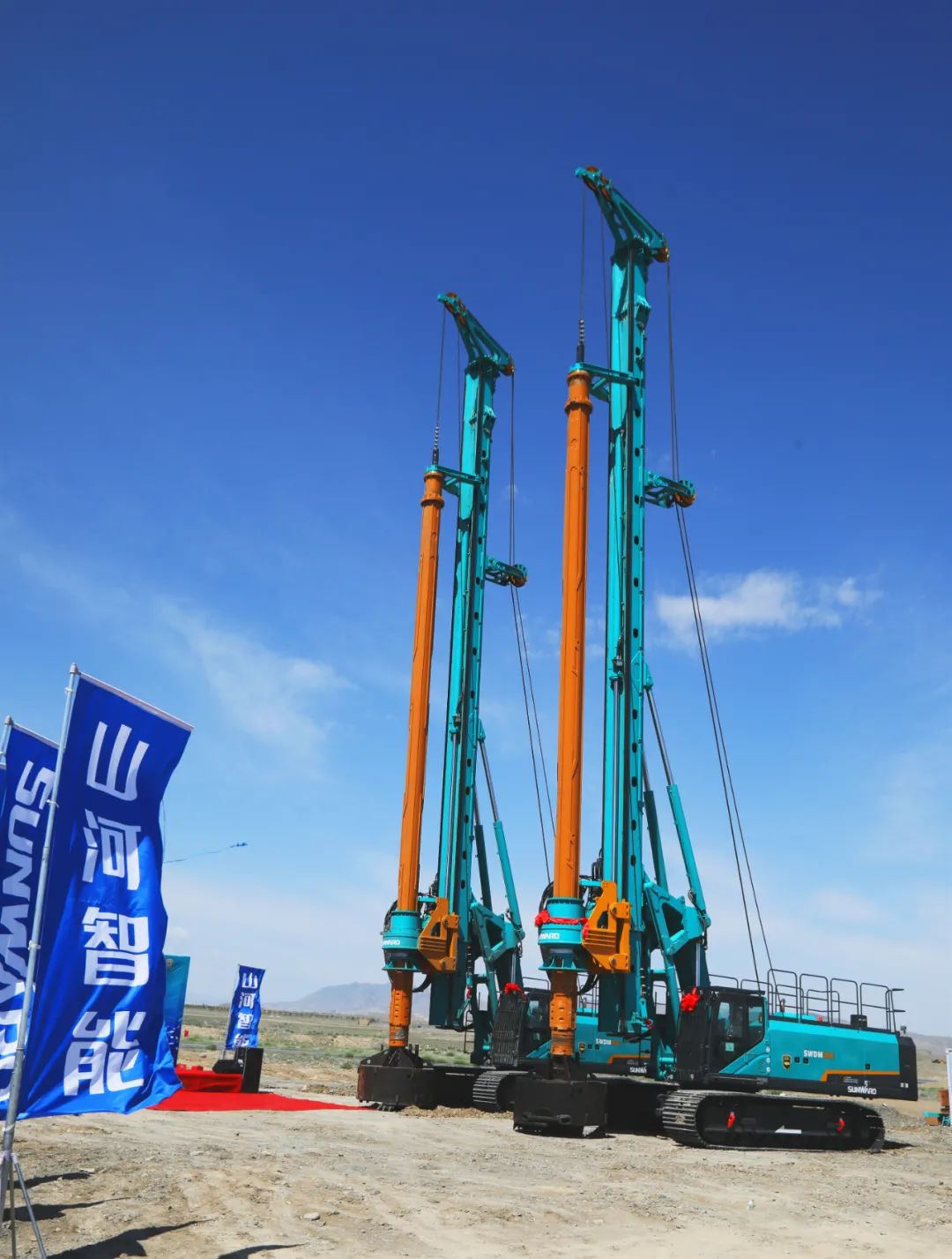 bti体育智能产品交付中国能建葛洲坝集团，助力建设大美新疆