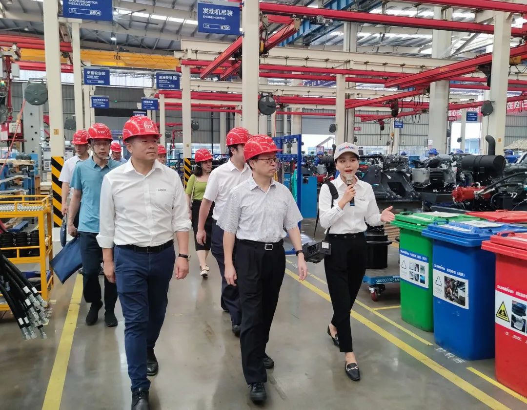 中国国际业务推进委员会辅导一行调研bti体育智能