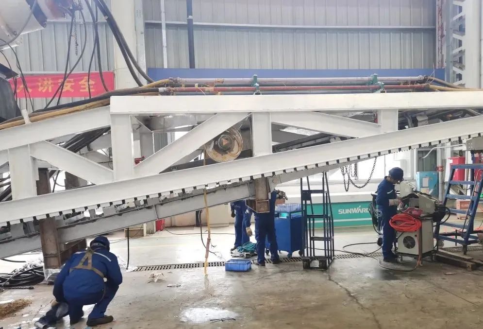 直击出产一线！中铁bti体育复工复产忙