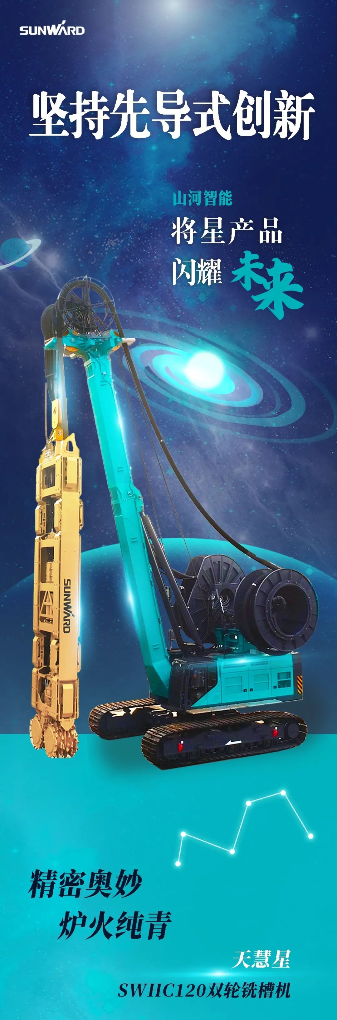 一图读懂 | bti体育智能地下工程设备四大“将星”产品庆幸来袭