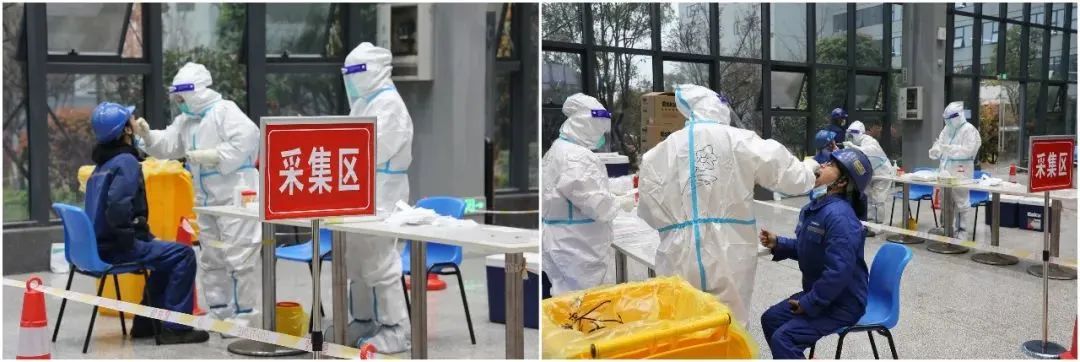 抗疫前锋在行动！bti体育智能自愿者助力核酸采样