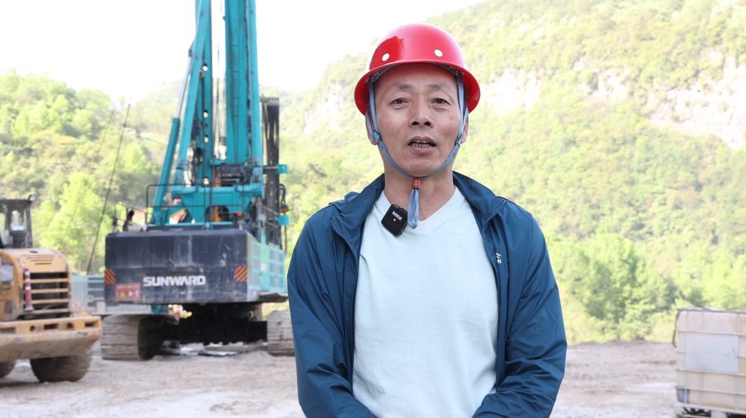 展示施工“奇效”！bti体育智能旋挖钻机强势助力炉慈高快公路建设