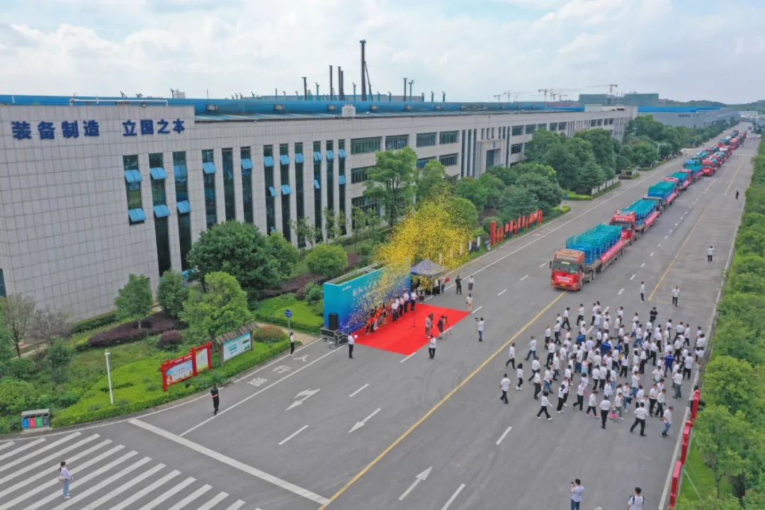 献礼二十大，再攀新高地！bti体育智能高空机械设备再迎批量发货