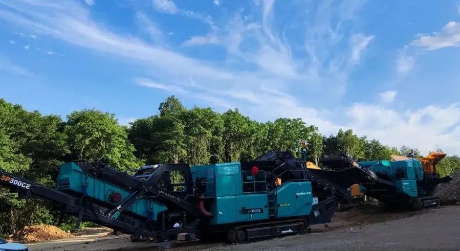 bti体育普石勒成套移动破碎设备助力哈伊高铁铁伊段建设