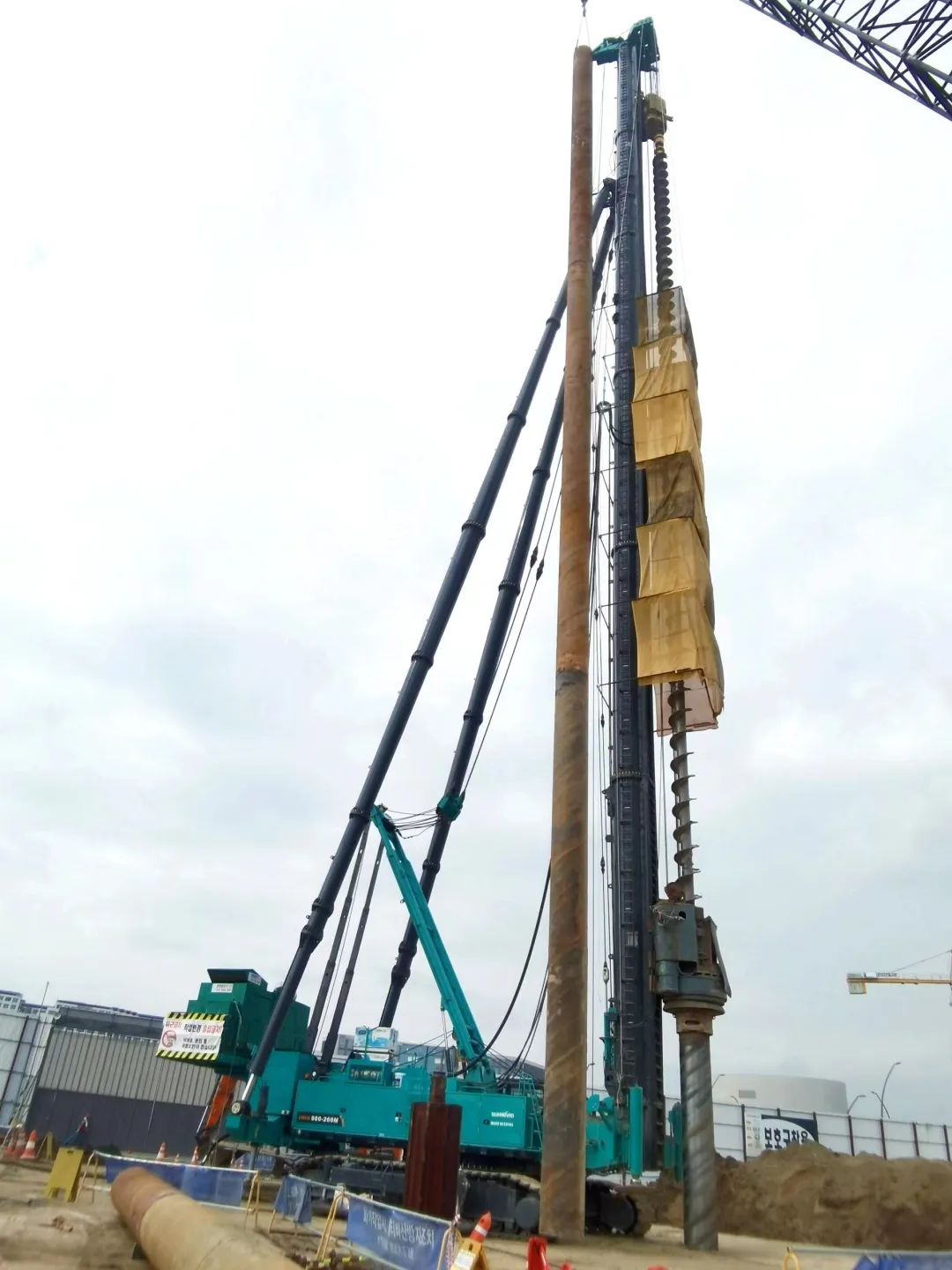 “全球最高桩架」馗露头角！bti体育智能实力助建韩国首尔麻古MICE综合园区