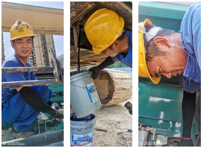 图集 | 战高温，迎“烤”验！bti体育人在行动