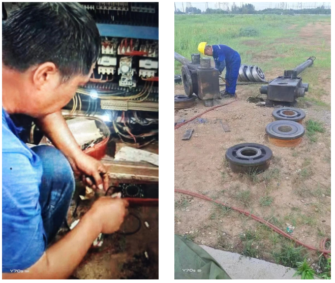 图集 | 战高温，迎“烤”验！bti体育人在行动