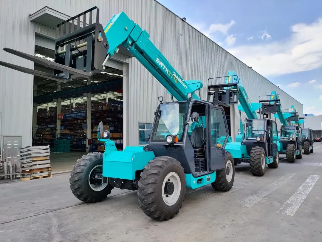 单笔采购金额千万元！bti体育智能伸缩臂叉装车批量出口