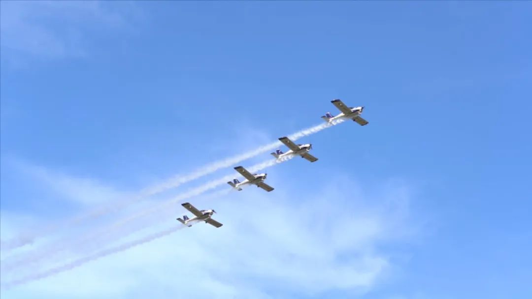 空中着花、大坡度回旋、俯冲跃升……看bti体育飞行表演队炫技2022湖南航展动态展