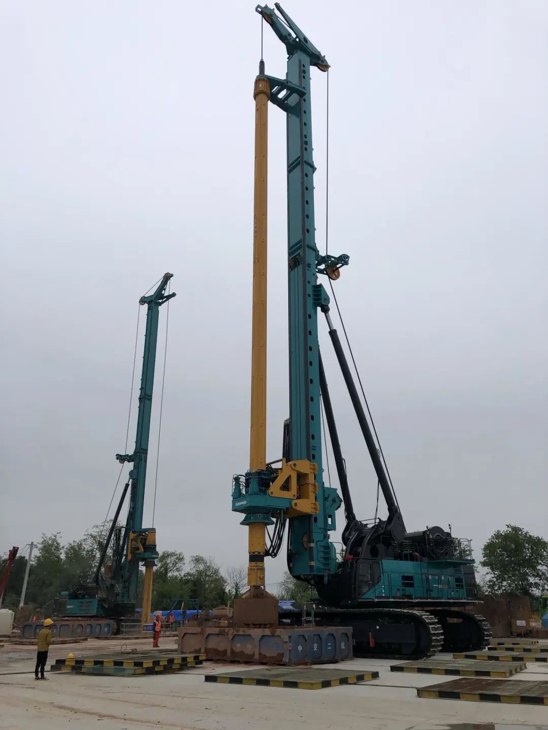 超等“桩”备实力亮剑！bti体育智能携手武汉告成建设攻克燕矶长江大桥复杂地层施工难题