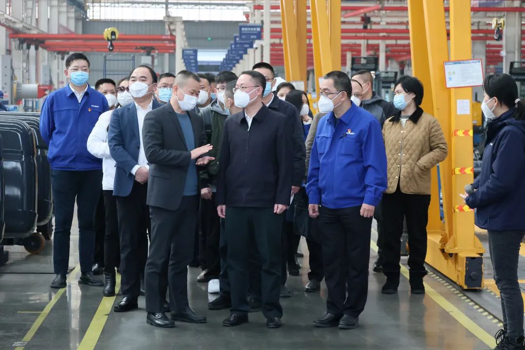 彭涛副市长督导bti体育智能安全出产工作、发展新春慰问