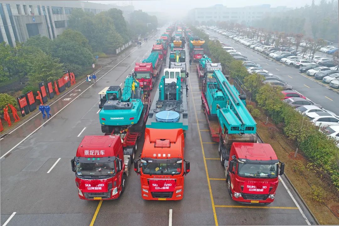 新局新篇，宏兔启航！bti体育智能超200台套设备集中发货