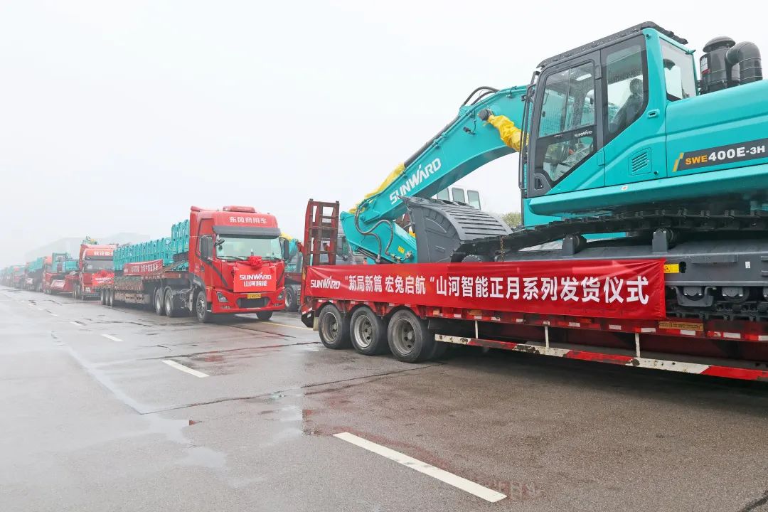 新局新篇，宏兔启航！bti体育智能超200台套设备集中发货