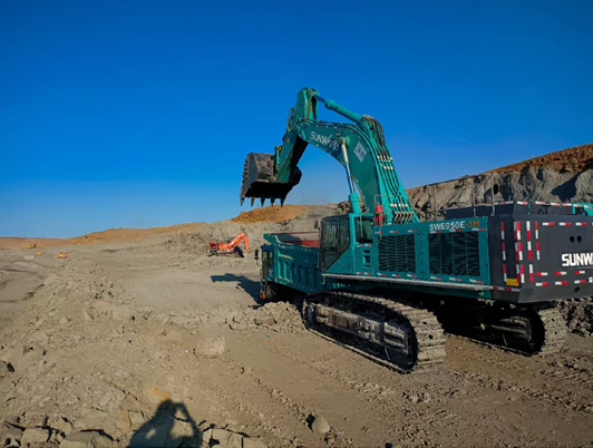 为矿山安全出产保驾护航！bti体育智能挖掘机械沉装出击