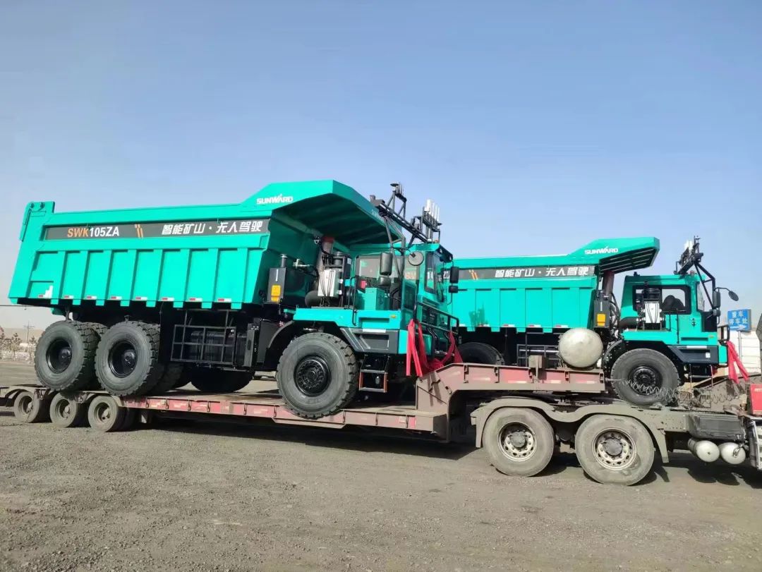 助力数智矿山建设！bti体育巨鼎无人驾驶矿卡再交付