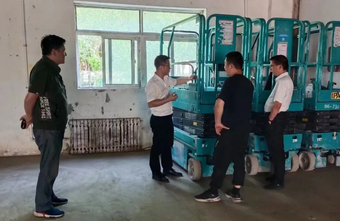 倾听客户心声！bti体育智能高空机械“服务万里杏妆走进东北