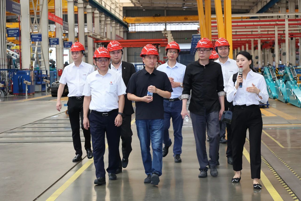 永青科技集团董事长胡晓东带队到访bti体育智能