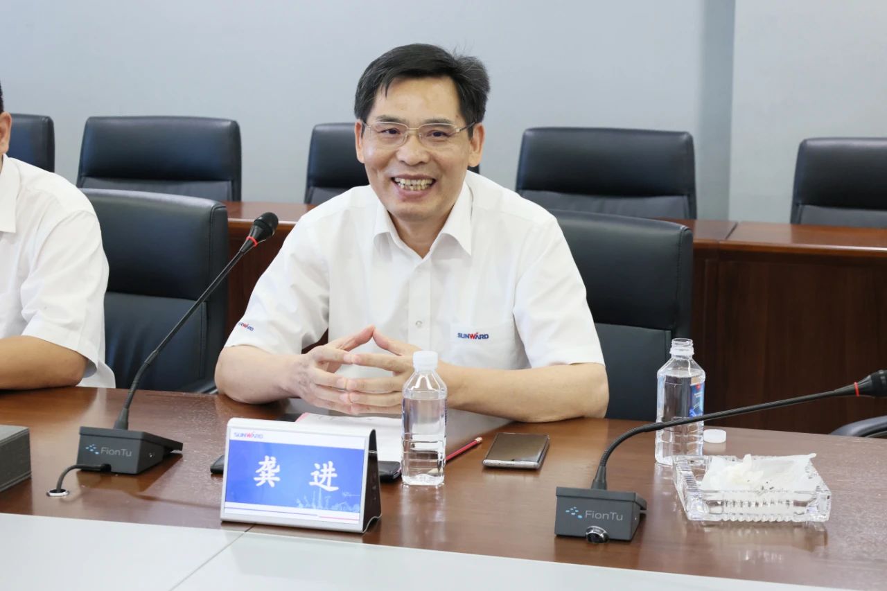 永青科技集团董事长胡晓东带队到访bti体育智能