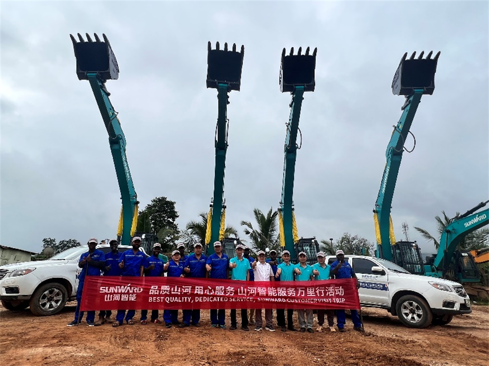 品质bti体育，用心服务！bti体育智能服务万里行活动走进非洲加纳