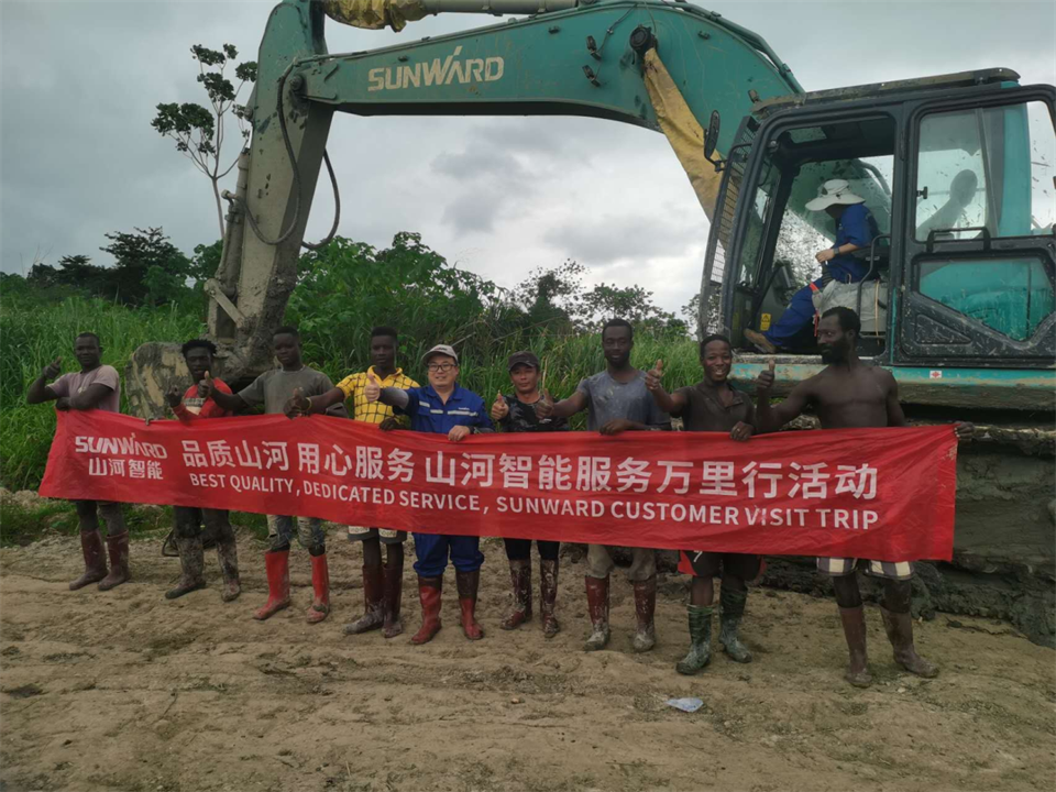 品质bti体育，用心服务！bti体育智能服务万里行活动走进非洲加纳